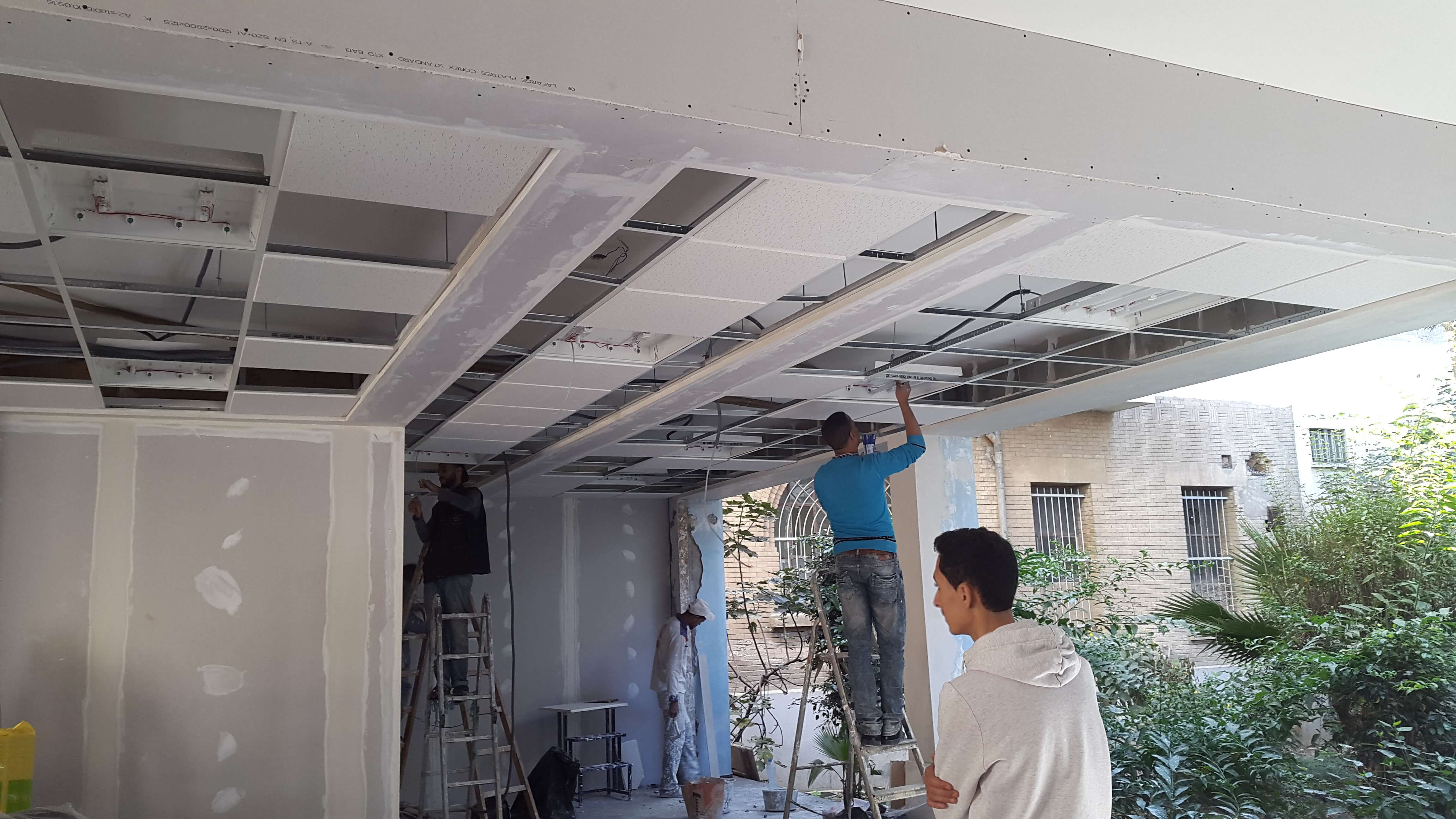 Réalisation Faux plafonds & Cloisons amovibles